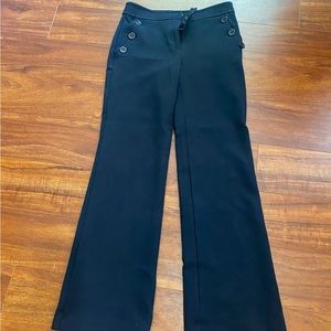High waisted bell bottom dress pants
